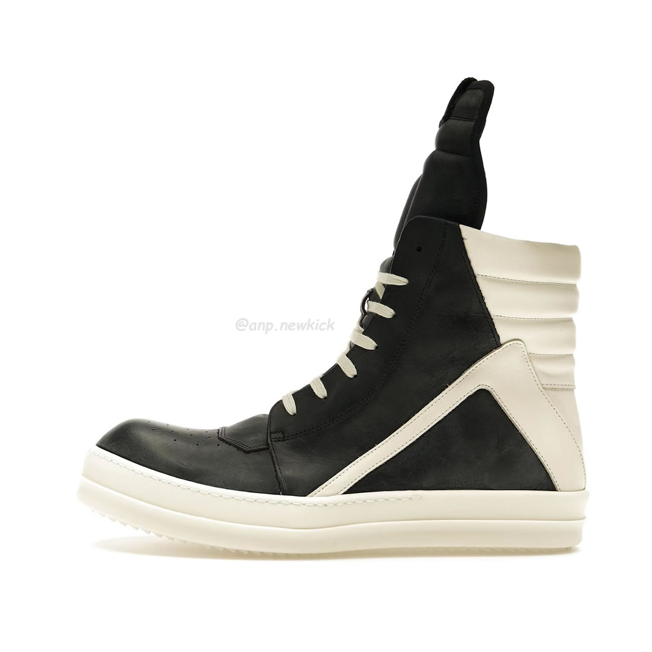 Rick Owens Phlegethon Geobasket Black Milk Ru21s6894 Lpo 91111 (1) - newkick.org